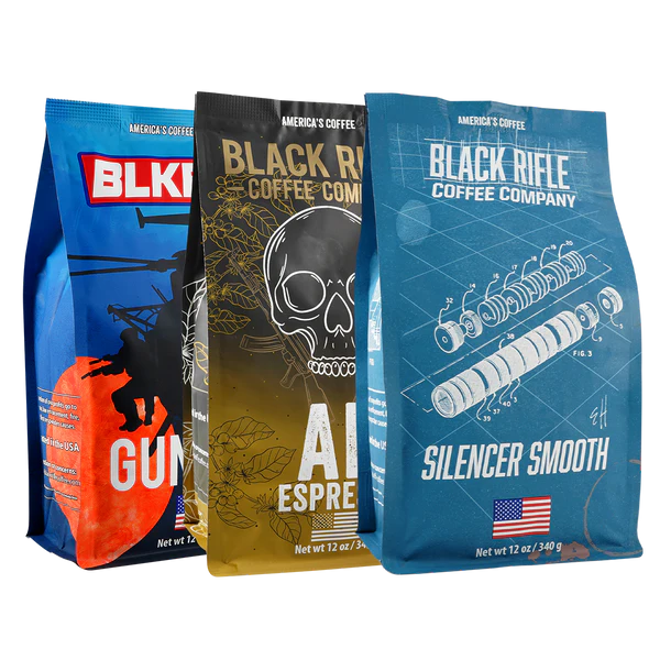 Black Rifle Coffee Company Coffee Bags to highlight digital user experience